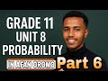 Grade 11 Maths Unit 8 Probability Events And Types Of Events 1 11 In Afan Oromo 