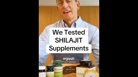 What Our Tests of Shilajit Revealed — Dr. Tod Cooperman
