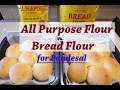 All Purpose Flour vs Bread Flour for Pandesal Recipe