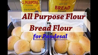 All Purpose Flour vs Bread Flour for Pandesal Recipe