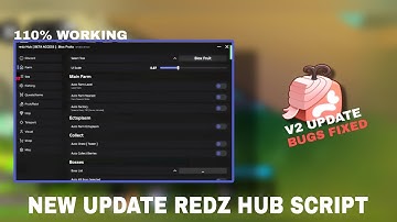  BLOX FRUIT 🔥- New Update Redz Hub Script Auto Aura Fishing + Aimbot skill