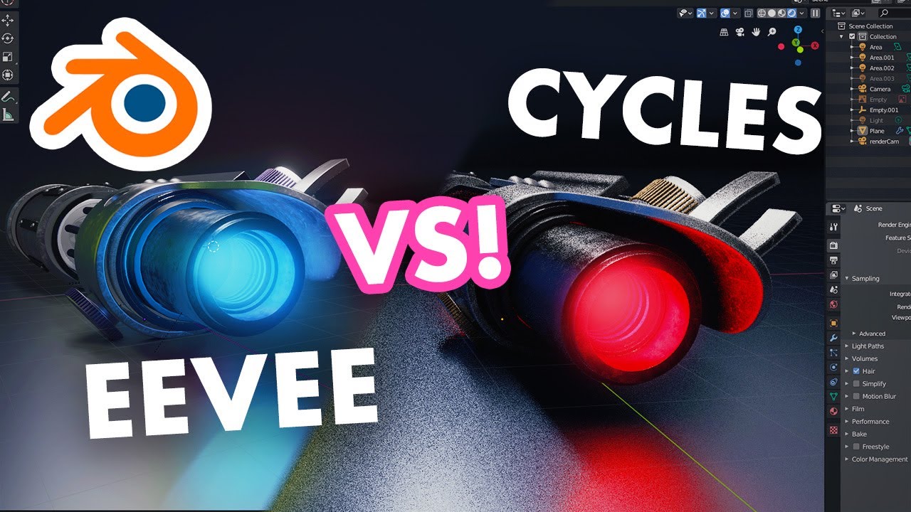 Eevee Vs Cycles in Blender 2.8 - Which is best? -