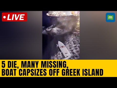 Live: Five die after migrant boat capsizes off Greek island, many feared missing | N18G Episode cover