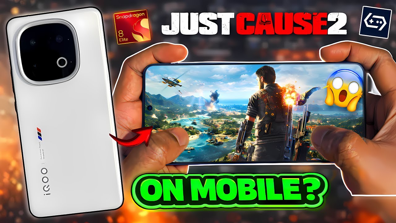 Just Cause 2 PC on MOBILE 😱 FULL Offline | GameHub Emulator Test 🔥