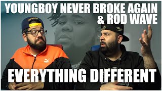 YoungBoy Never Broke Again & Rod Wave - Everything Different (Official Music Video) *REACTION!!