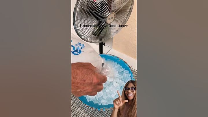 Homemade air conditioner for summer hot weather #shorts #homemade #outside #airconditioner #fyp