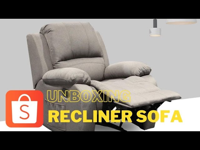 Unboxing Recliner Sofa Empuk Link Di