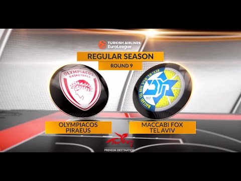 Highlights: Olympiacos Piraeus-Maccabi FOX Tel Aviv