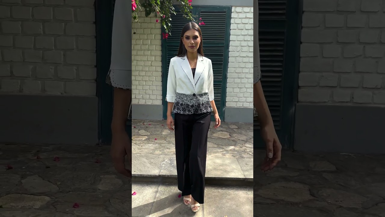 Blazers mujer modelo Kelinda Blanco - Salomé Perú