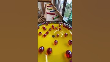 Marble Run (Slider, Wiggle, and Funnel Marble Run Course) #1 #ASMR