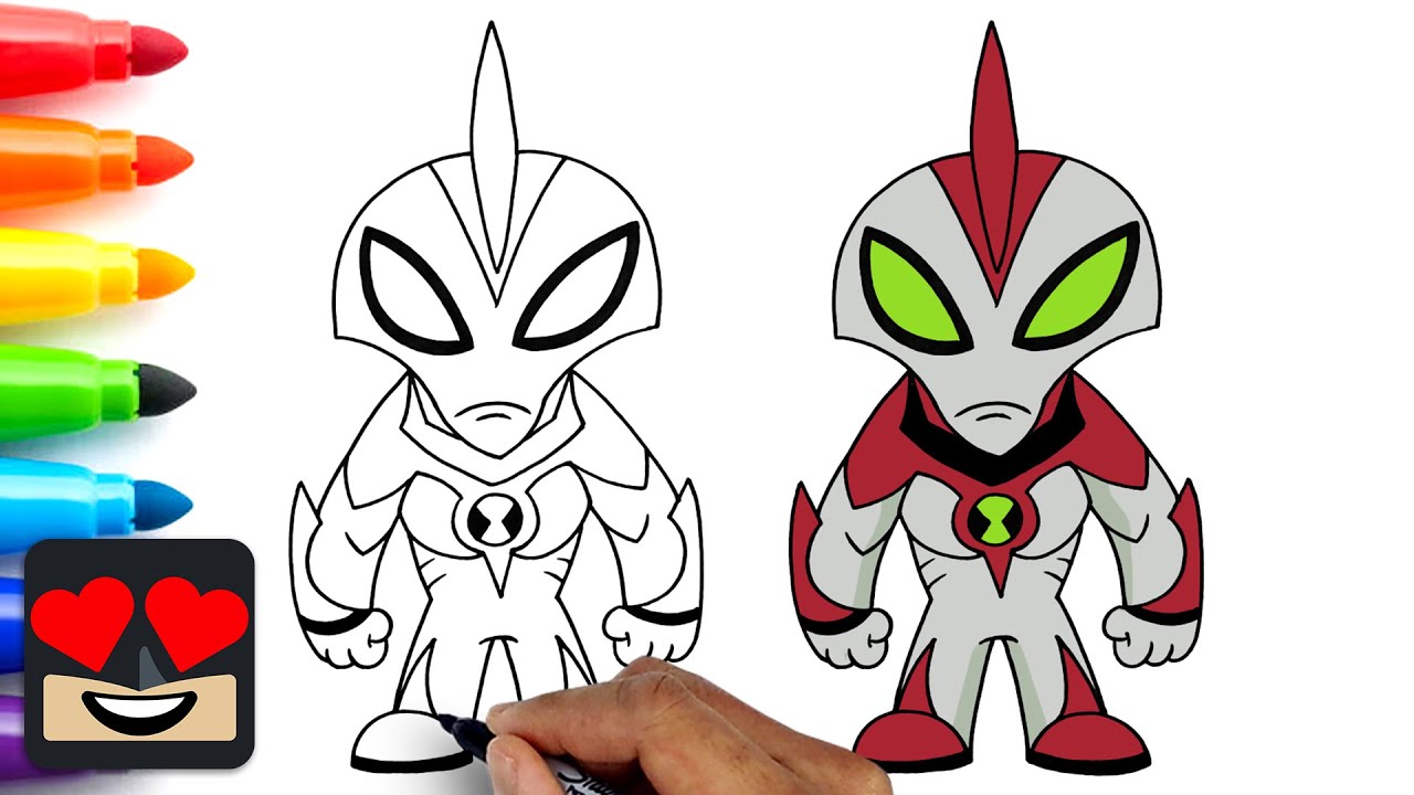 Как нарисовать что-то очень большое | Бен 10