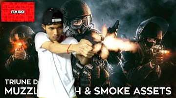 តេសធ្វើ​ Muzzle Flashes in After Effects Test | FILM RUCH