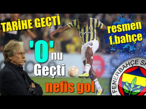 Batshuayi attı 'O'nu geçti ! Resmen Fenerbahçe'de...