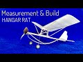 How To Make Hangar Rat Styrofoam Flying Model Airplane Rubber Powered