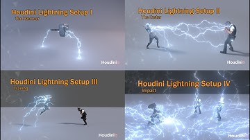Houdini Lightning Setups