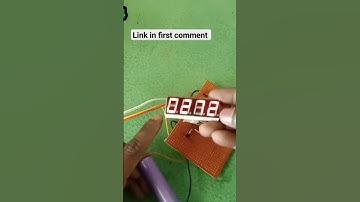 Digital counting meter | #shortsfeed #experiment #ceilingfans #welding #fanrepair