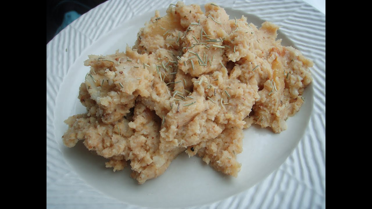 Paleo Mashed Cauliflower Turnips Recipe YouTube