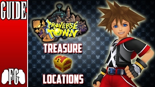 Treasure Chest Locations: Traverse Town Sora | Kingdom Hearts Dream Drop Distance HD (2.8)