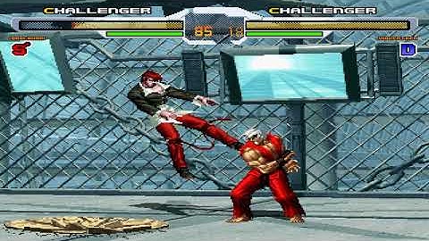 MUGEN KOF 2002 UM IORI OROCHI VS VIOLENT KEN STAGE SNK VS CAPCOM CHAOS BLOCKADE SPACE