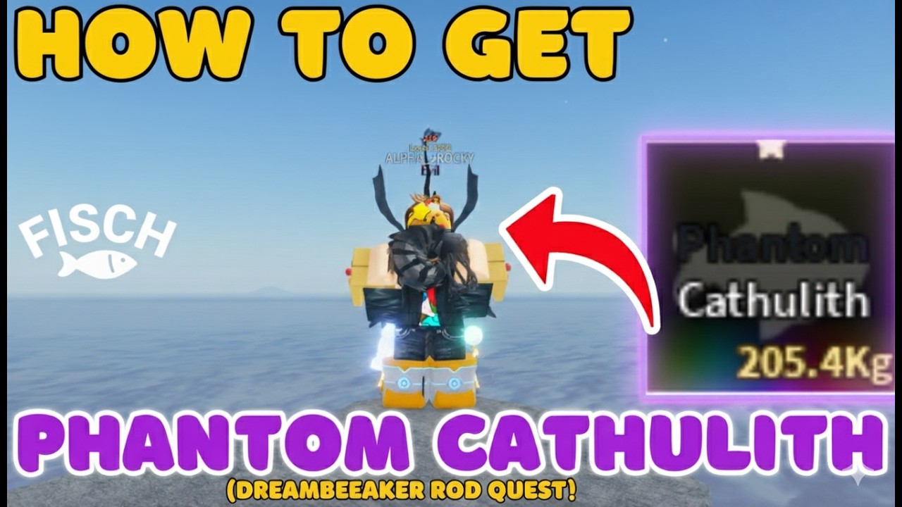 Как получить Фантом Катулит (Рыба-квест «Неугомонный») — Fisch
