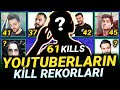 YOUTUBERLARIN KİLL REKORLARI / MEZARCI, DOCH, BARIŞ G, EERSİN YEKİN, VURAL ÜZÜL