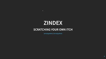 Lightning talk on zindex - index your gzipped files