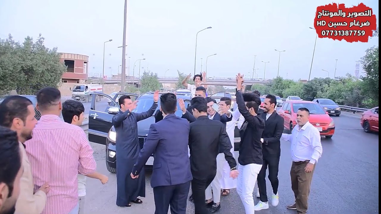 اصدقاء العريس لعبوو جولة حفل زفاف باقر الزيداوي الف الف مبروك
