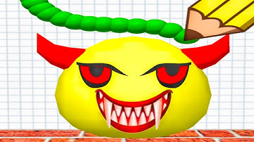 Draw To Smash: Logic Puzzle - All Level Gameplay (ASMR Video) New Update