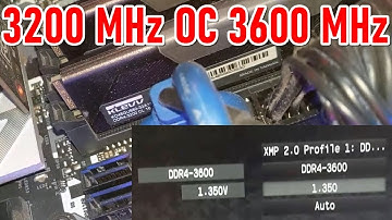 Overclock 3600 Mhz KLEVV BOLT X
