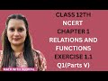 CLASS 12TH NCERT CHAPTER-1 EXERCISE-1.1 || Q1 (Part V) ||RELATIONS AND FUNCTIONS@MathwithVeerpal-d2i