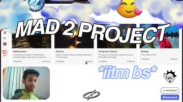 Kwizzy IIT Madras MAD 2 Project | Quiz Master V2 | IITM BS