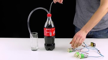 How to Make Coca Cola Soda Fountain Machine with 3 Different Drinks at Home