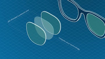 Luxexcel 3D printed prescription lenses with integrated smart technology