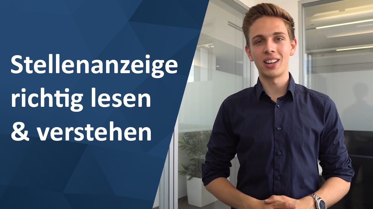 Update STELLENANZEIGEN richtig LESEN und VERSTEHEN 👀😃 (1/8): TIPPS für eine erfolgreiche Bewerbung