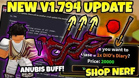 [YBA] Everything NEW in YBA