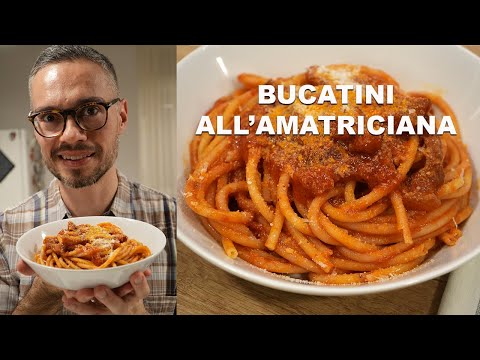 The Rustic Roman Sauce You'll Crave Again and Again: Bucatini All'Amatriciana | Joseph Erdos