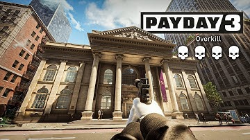 [PAYDAY 3] GOLD & SHARKE - Overkill, solo stealth, all (bag) loot