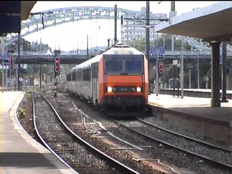 SNCF, 05/08/2002, petite visite en gare de Mulhouse  (voyage en Alsace, extrait) (DV)