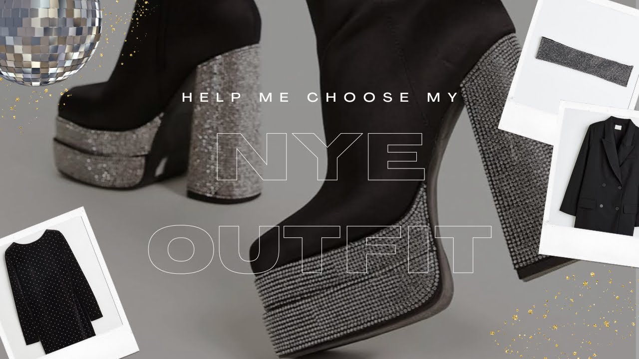 Help me choose an outfit for NYE 🪩🖤