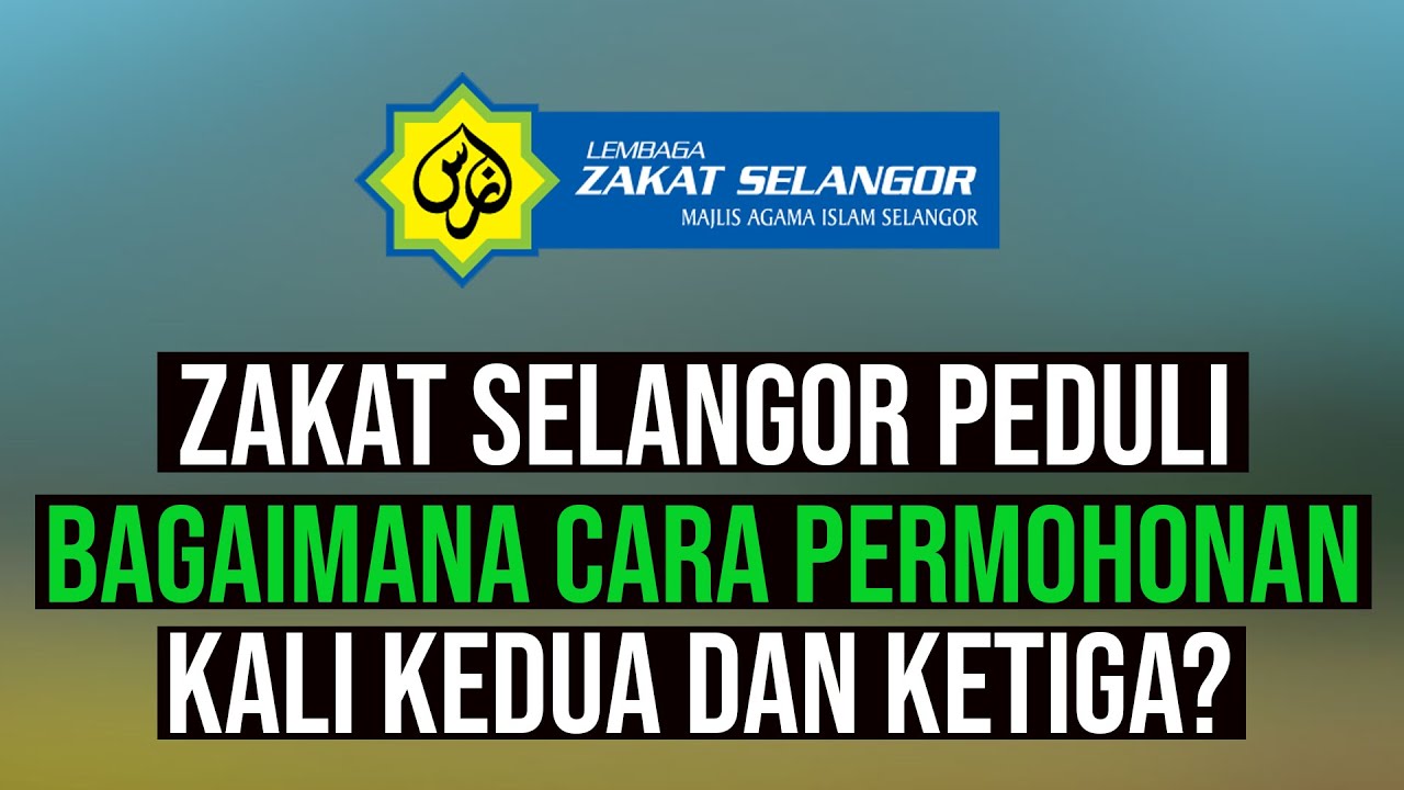 Zakat peduli selangor