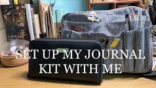 Set Up My Journal Kit With Me