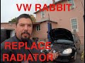 How To Replace Radiator on 2008 VW Rabbit Jetta Golf