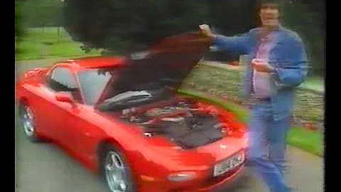 Mazda RX7 FD & Mitsubishi 3000GT tested on Top Gear appox 1993