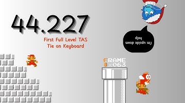 Super Mario Bros. 8-4 IL in 44.227 [TAS Tie - TWR]