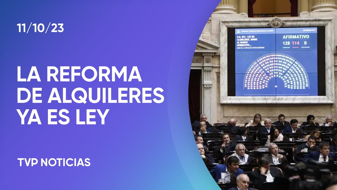 Diputados convirtió en ley la reforma de Alquileres con los cambios ...