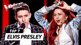 Kids' Elvis Presley Covers STUNNED the Coaches