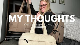 I've traveled with these bags...here are my honest thoughts! *ft. Calpak Luka collection