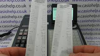 How, Why And When To Take A Z Report On The Casio SE-C3500 Cash Register