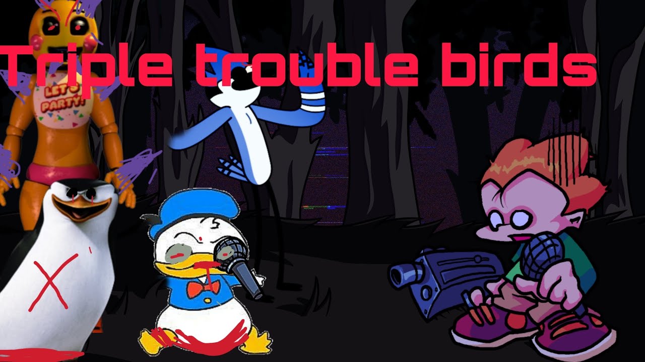 Triple trouble but birds and pico sing it