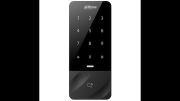 Adding a card  Dahua access control  DHI ASI1201E D  with the help of Dahua